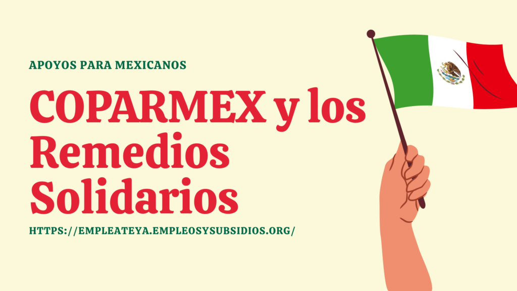 COPARMEX Y los remedios solidarios
